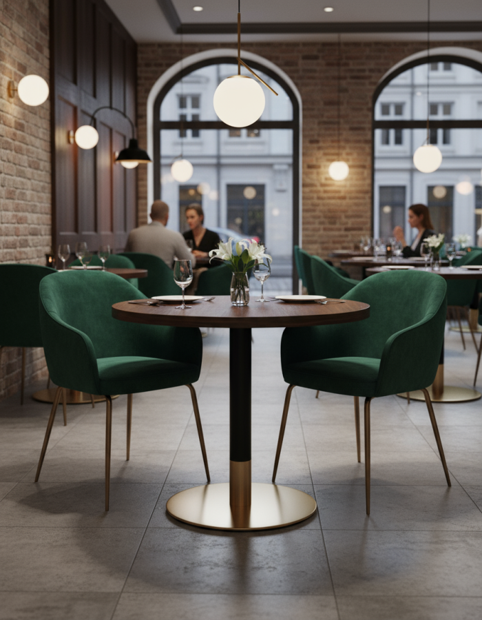 Подстолье R-Flat Gold золотистый_2