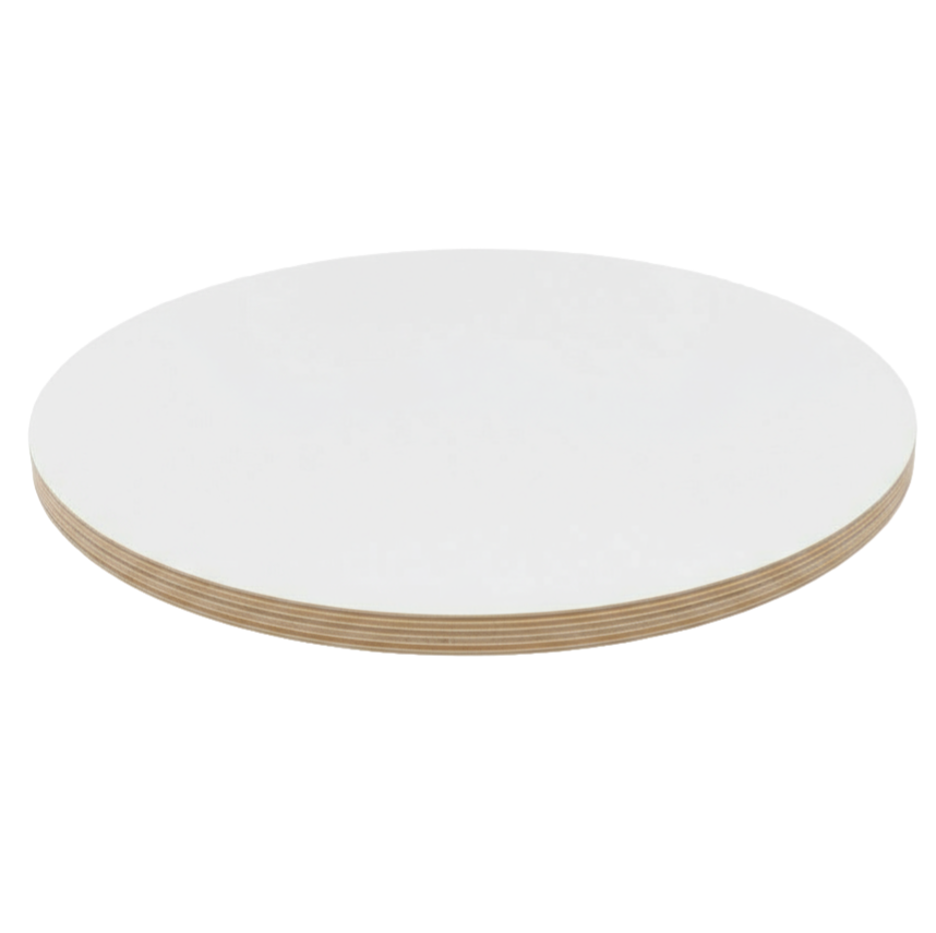 Столешница ВЛАГОСТОЙКАЯ Сlean Touch HPL на основе ФАНЕРЫ 19 мм (Круглая) Черный_16