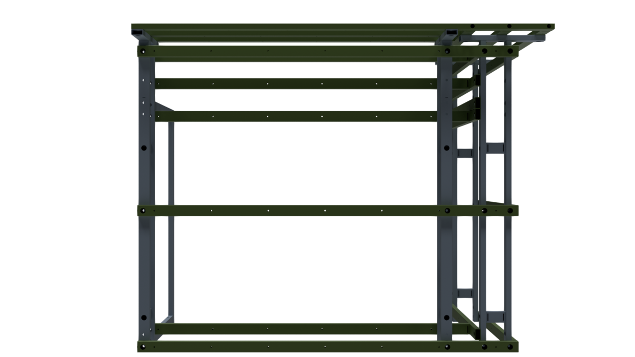 Металлический каркас для барной стойки